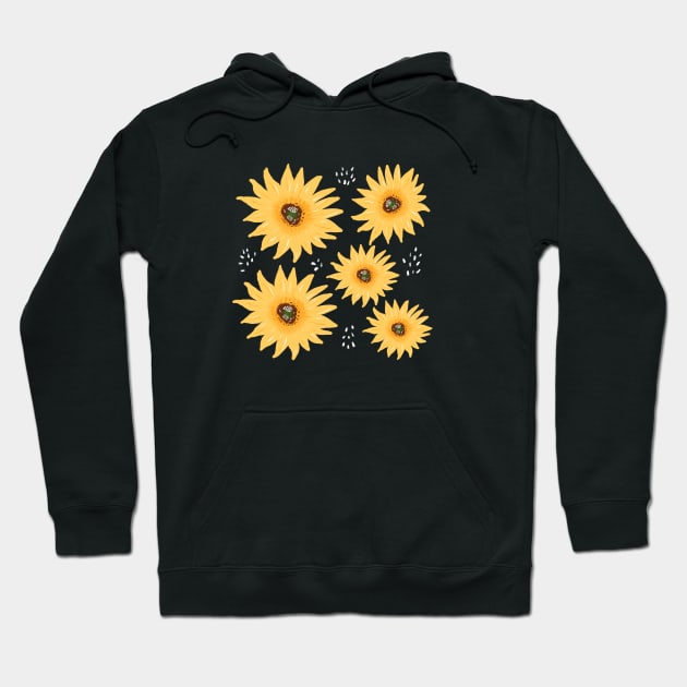 sunflower Hoodie by piyo.studio